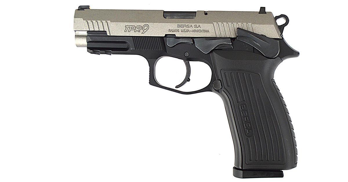 BERSA TPR9 · Tiros Nikel/Cerakote